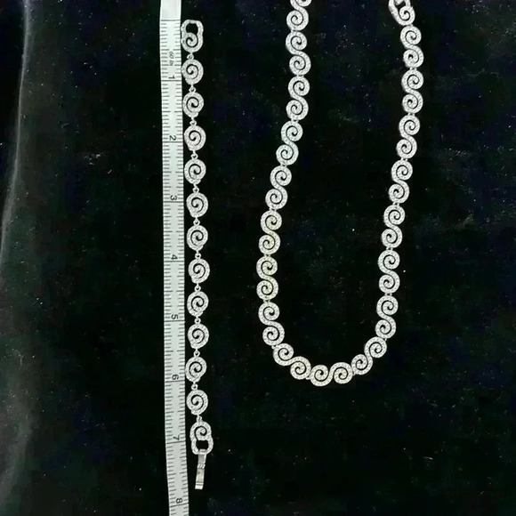 Nordstrom crystal necklace and bracelet - Picture 7 of 8